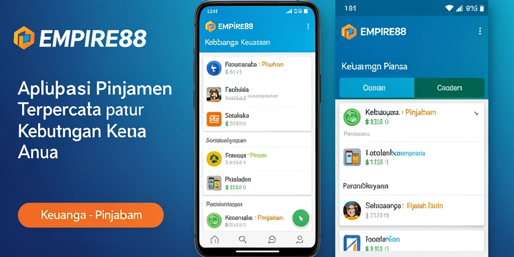 Tampilan antarmuka EMPIRE88 yang user-friendly dan informatif.