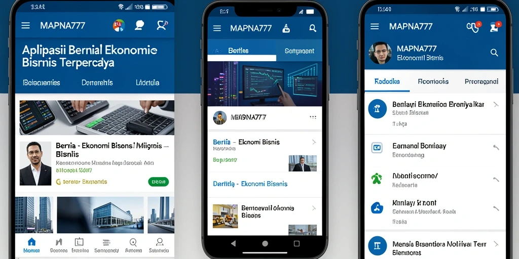 Tampilan utama MAPNA777 yang menampilkan berita ekonomi terbaru.