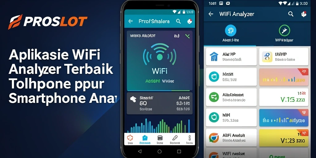 Antarmuka PROSLOT yang sederhana dan efektif untuk analisis WiFi.